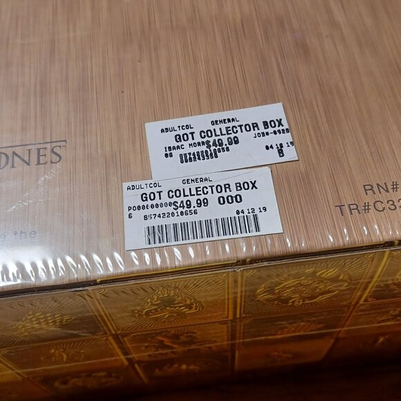 Game of Thrones Got GOT HBO Culturefly Collectors Box Mystery Itms incl., NWT - Picture 4 of 5